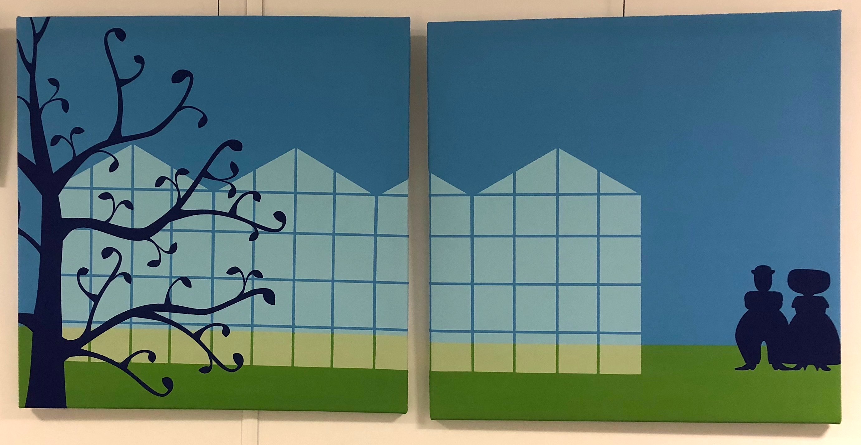 kunst ziekenhuis muur gebouw