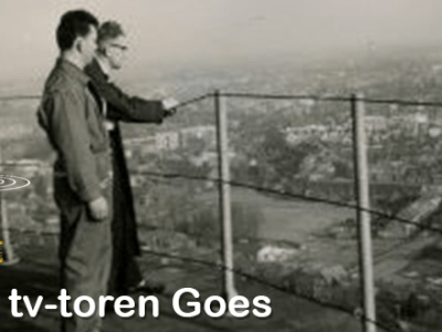 Gevaarlijk werk op de tv-toren Goes want eerst waren er geen&nbsp;hekken